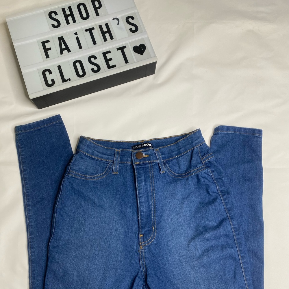 Fashion Nova High Waist Skinny Jeans